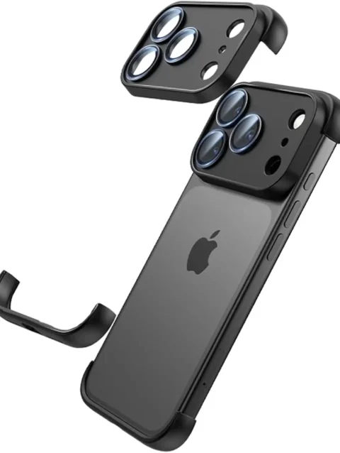 Frameless Bumper Case with Camera Lens