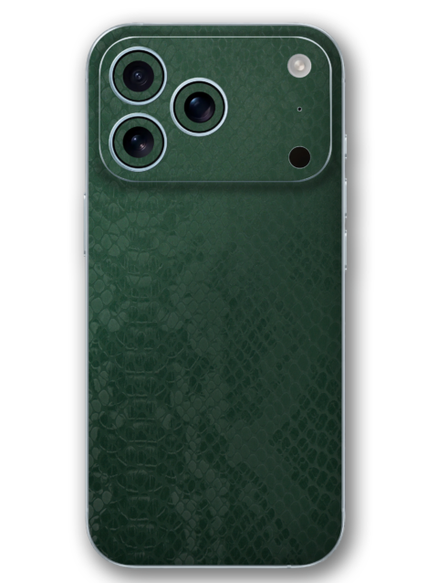 Emerald Green Croc-Texture